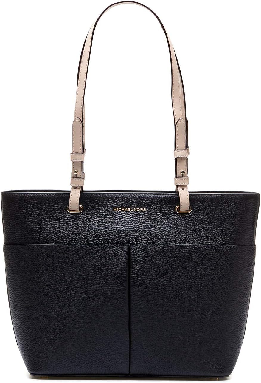 Black Top Zip Pocket Tote E2867