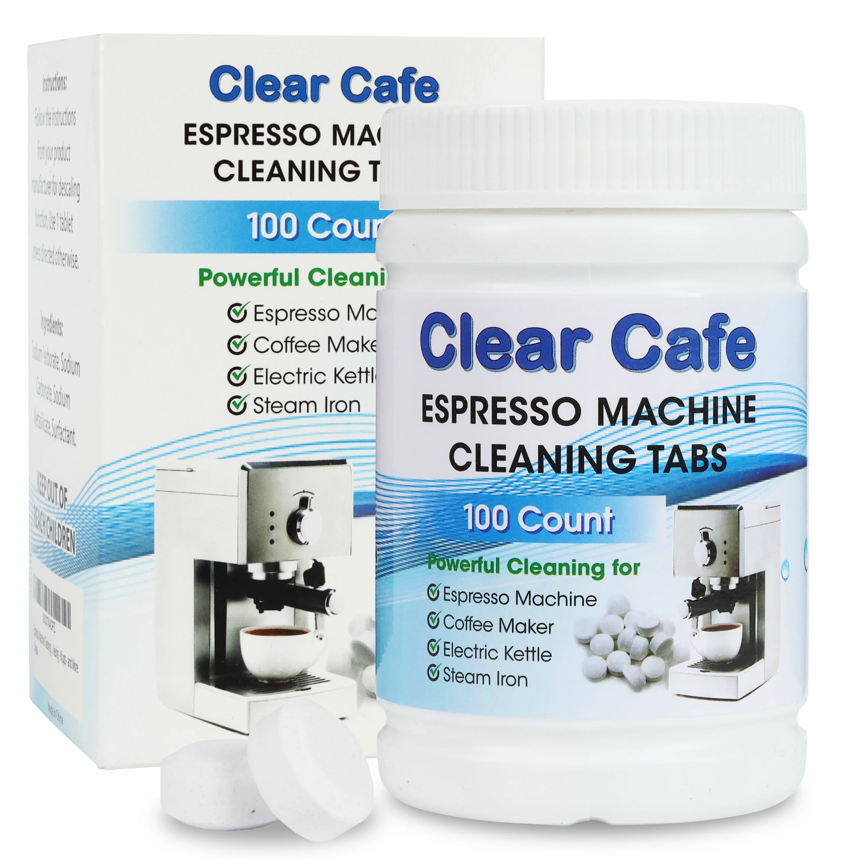 100 Count Espresso Machine Cleaning Tablets V456079