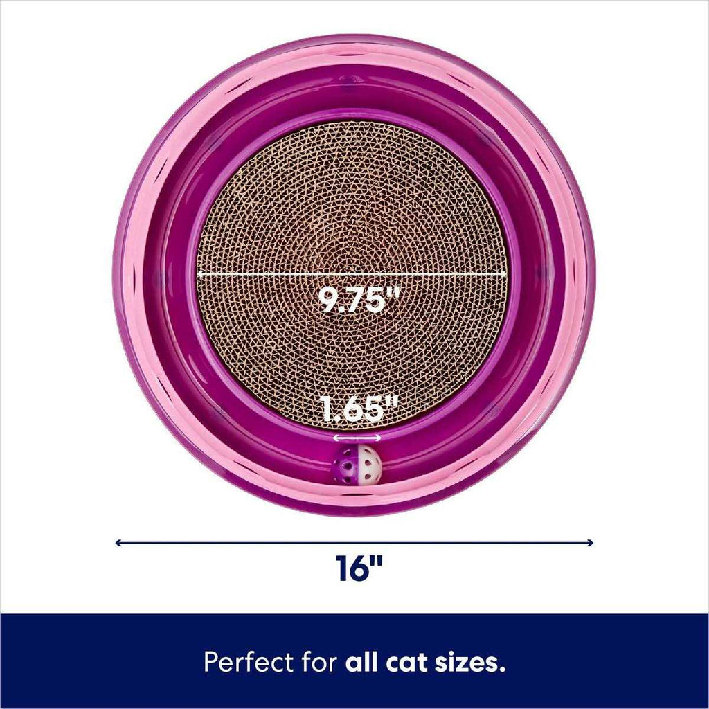 Scratch & Roll Scratcher Cat Toy with Catnip E2151