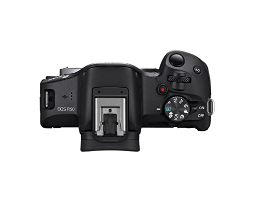 White Mirrorless Camera with RF-S18-45mm Lens Kit D809767