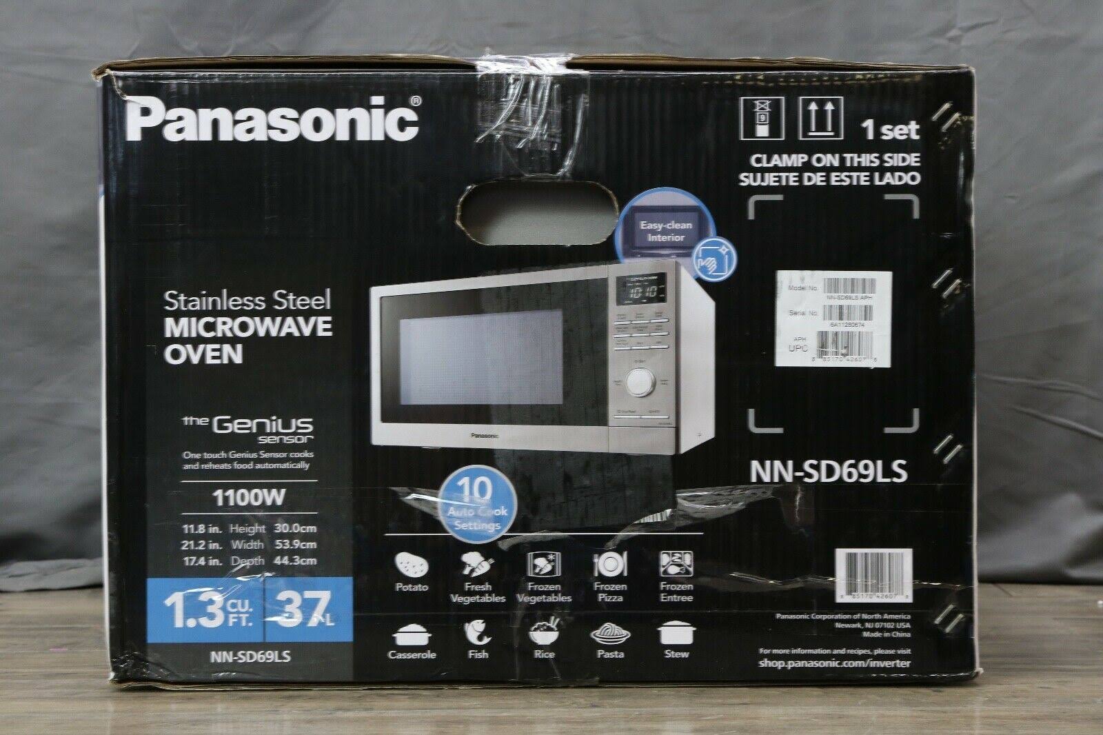 1100W Countertop Microwave Oven - Stainless Steel U71860