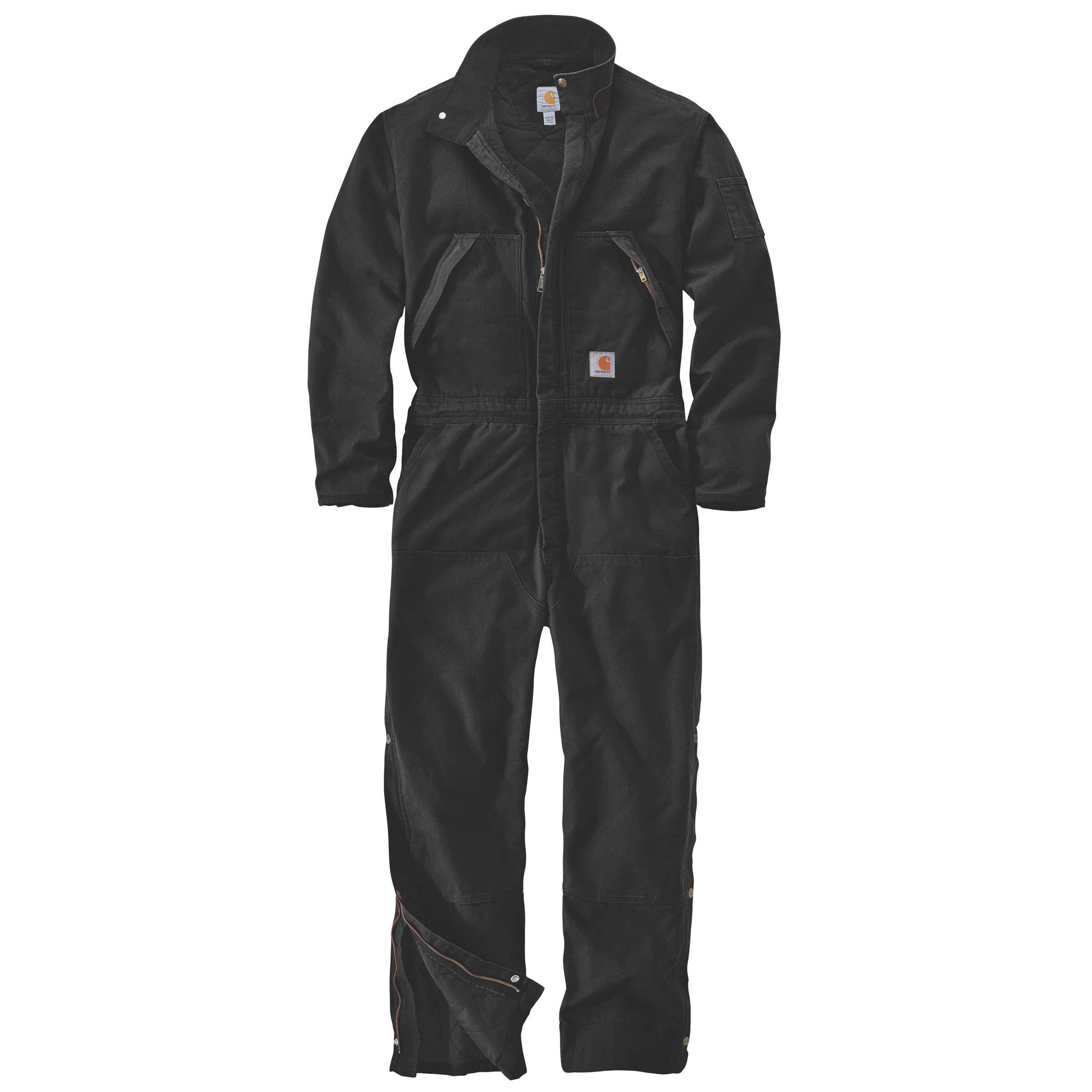 Black 3XL Insulated Coverall W334132