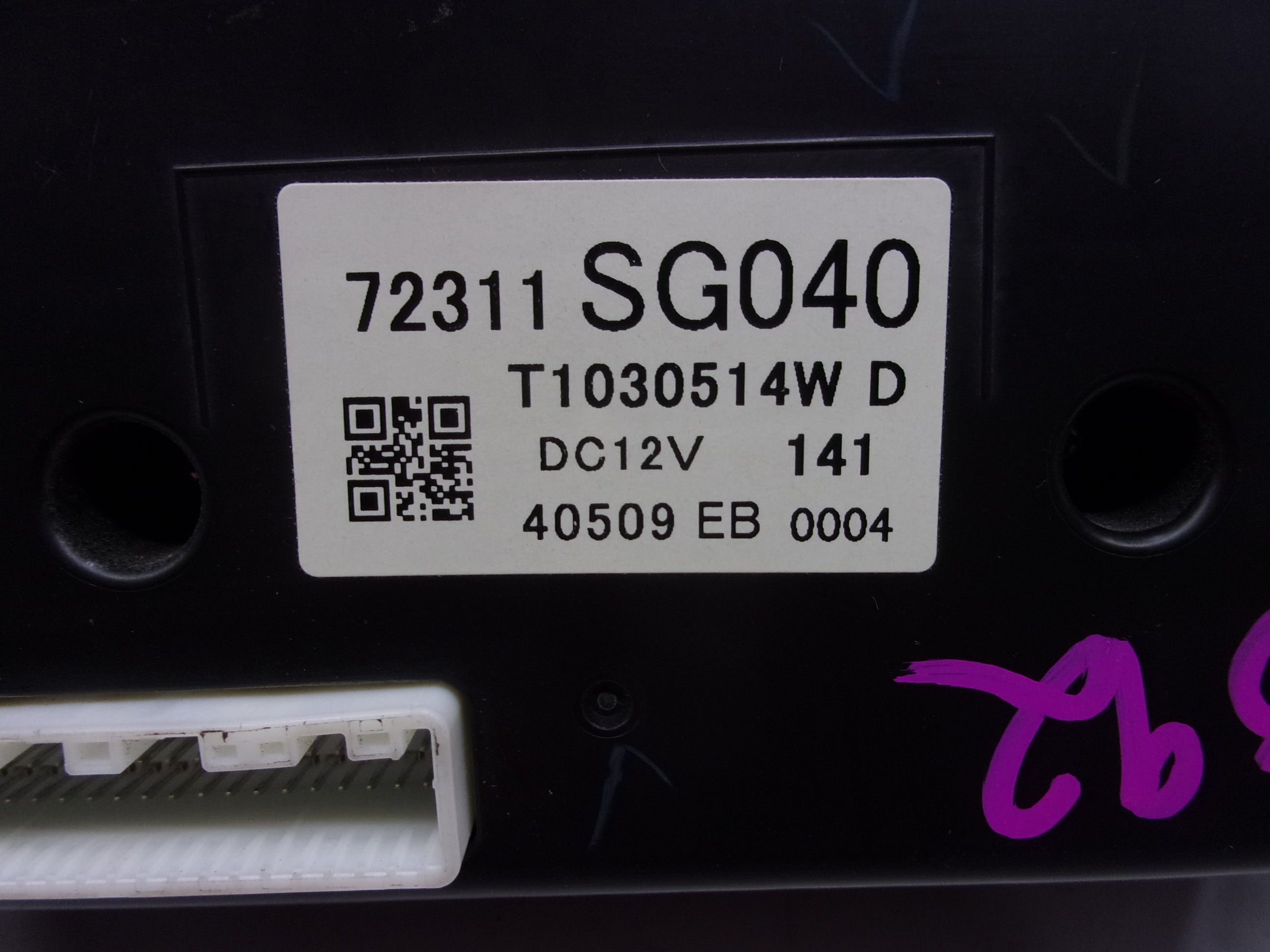Pre-Owned Subaru Forester Climate AC Heater Temperature Control C267979