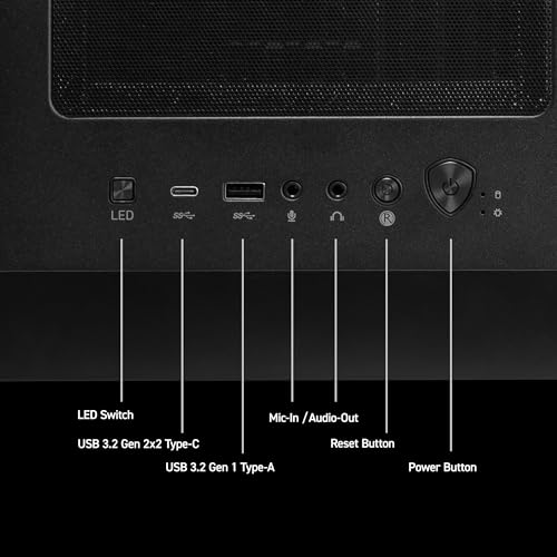 AMD R7-8700F GeForce RTX 5070 32GB DDR5 2TB m.2 NVMe SSD Windows 11 Home Gaming Desktop B705180