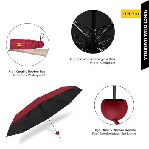 Compact Mini Umbrella with Case C10011