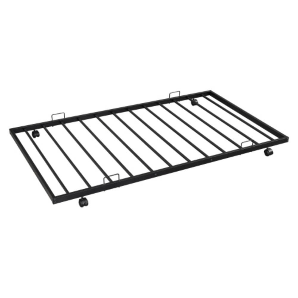 Black Metal Daybed with Trundle D110392
