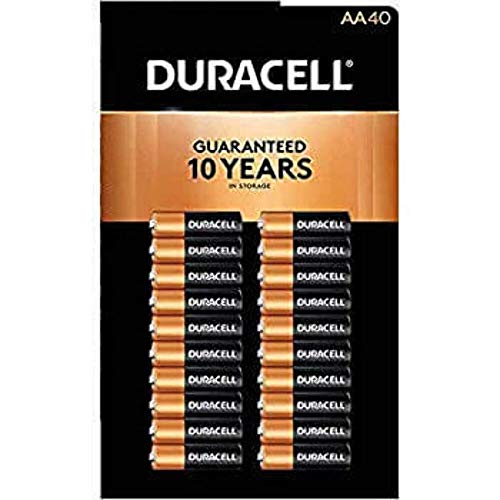 40 Count AA Alkaline Batteries H7880
