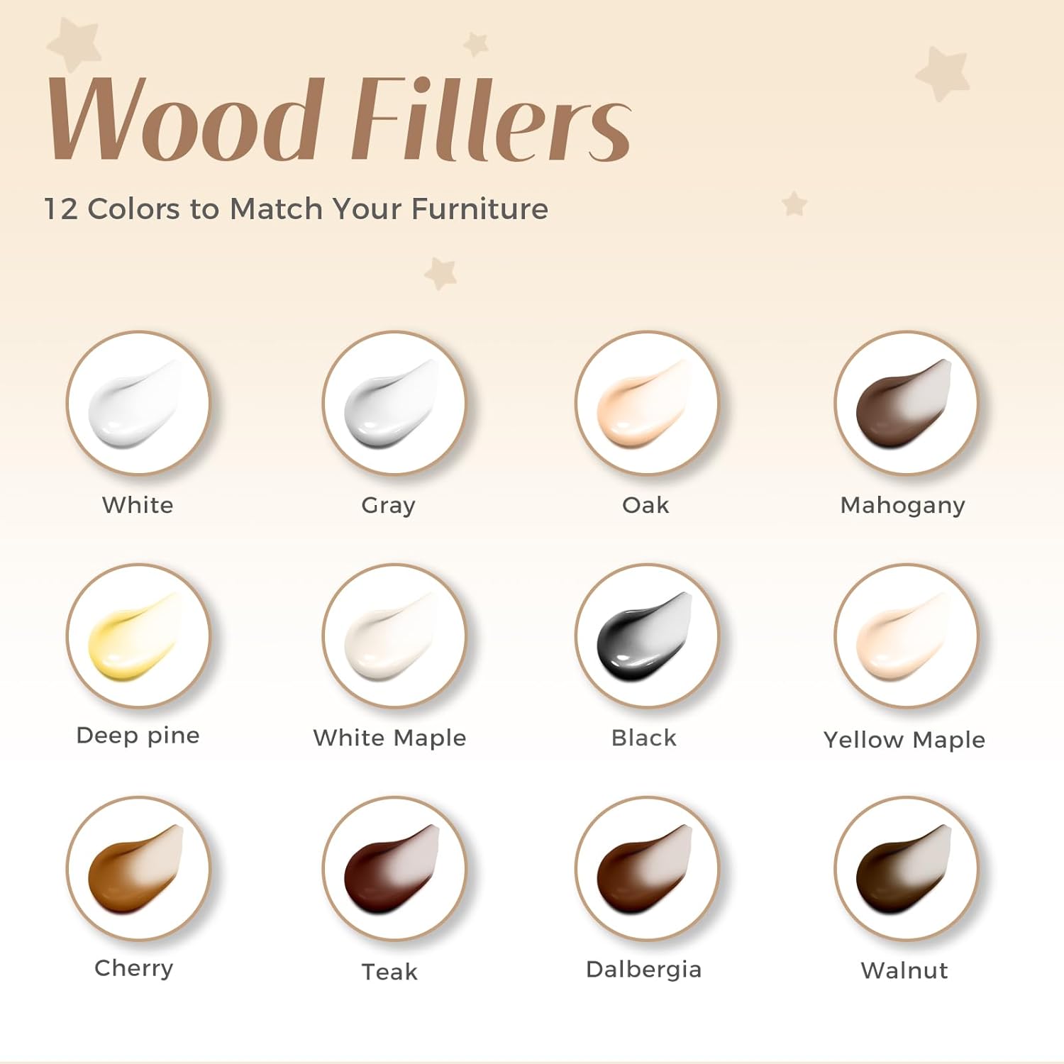 12 Colors Wood Furniture Repair Kit P3515