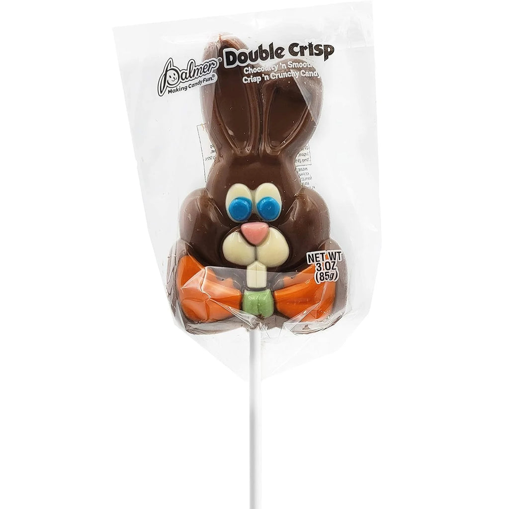 Milk Chocolate Easter Bunny Lollipop, 3oz, Individually Wrapped E27910