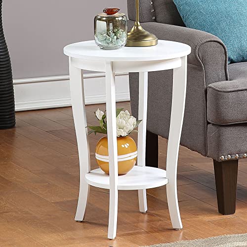 Black Round End Table H658933