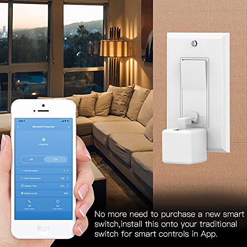 Smart Switch Button Pusher Wireless Bluetooth Fingerbot U378