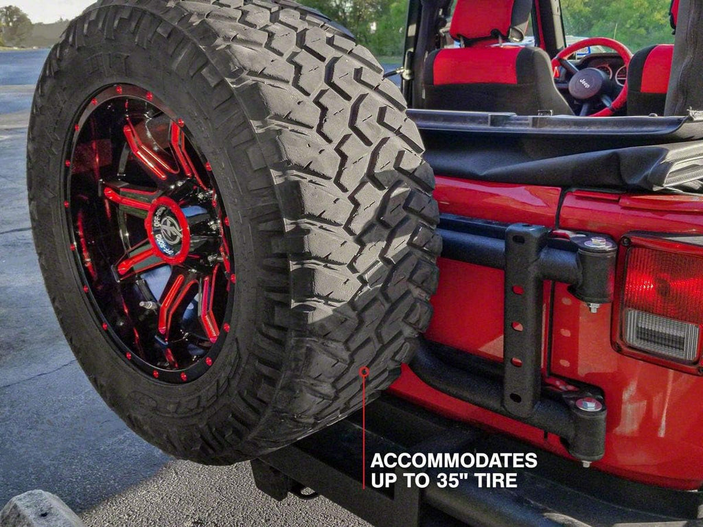 HD Tire Carrier Compatible with OEM Tail Gate L7098