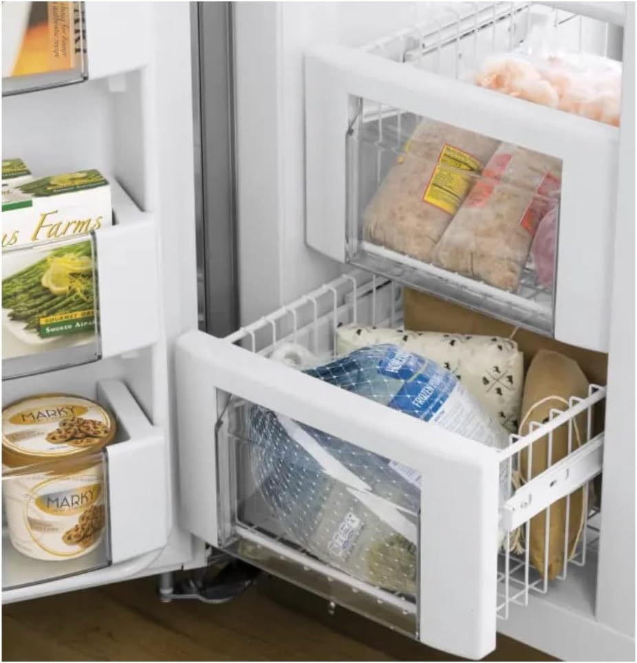 48" Smart Built-In Side-by-Side Refrigerator with Dispenser D361990