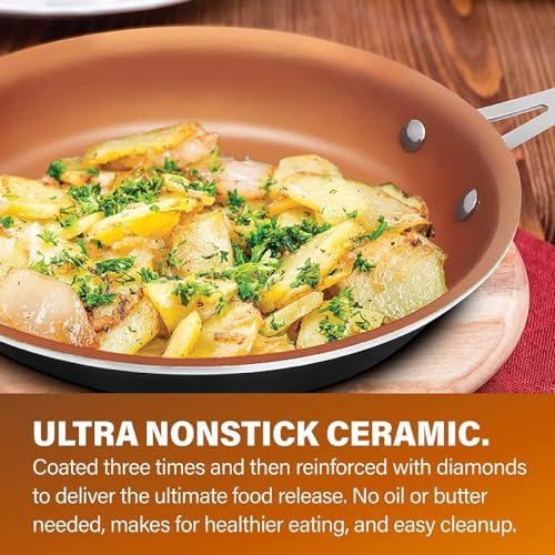 15 Pc Non Stick Ceramic Cookware Set Q93937
