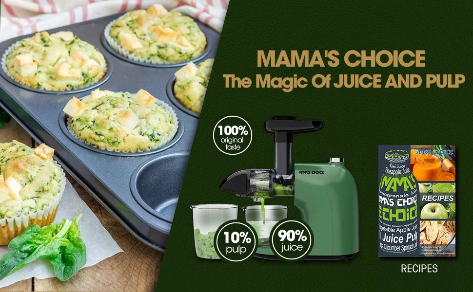 Slow Masticating Cold Press Juicer W32382