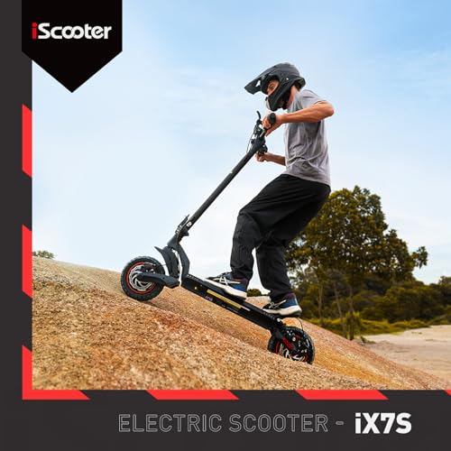 Electric Scooter with 28/38 MPH Top Speed, 40/50 Miles Range, 10/11" Offroad Pneumatic Tires, Foldable P69583