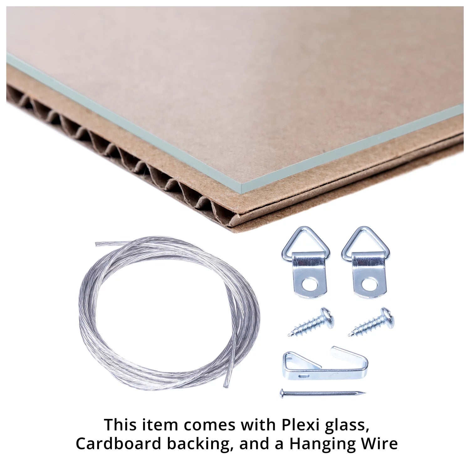 16x20 Inch Gold Picture Frame with Plexi Glass S239