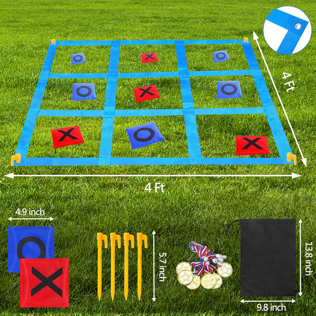 Outdoor Giant Tic Tac Toe Bean Bag Toss Game G2266