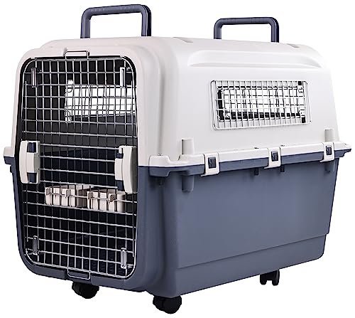 Plastic Airline Approved Travel Dog Crate, Medium E385181