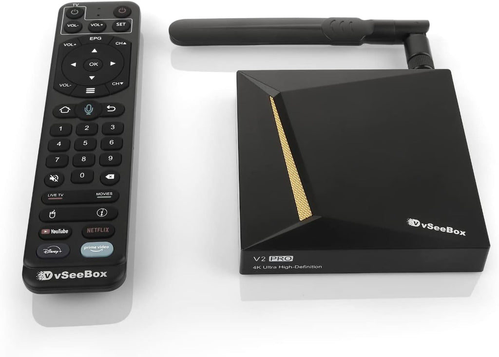 vSeeBox with Bluetooth Voice Remote & Wi-Fi H361789