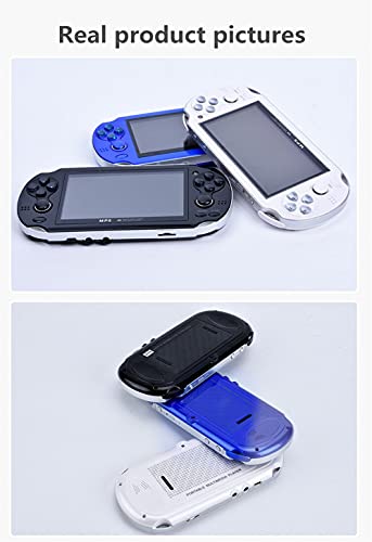 Handheld Game Console 4.3 inch Double Joystick 8GB 2200 Retro Game Portable Black A761033