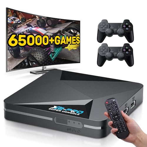 Retro Game Console with 65,000+ Classic Games, 4K HD Output P7015