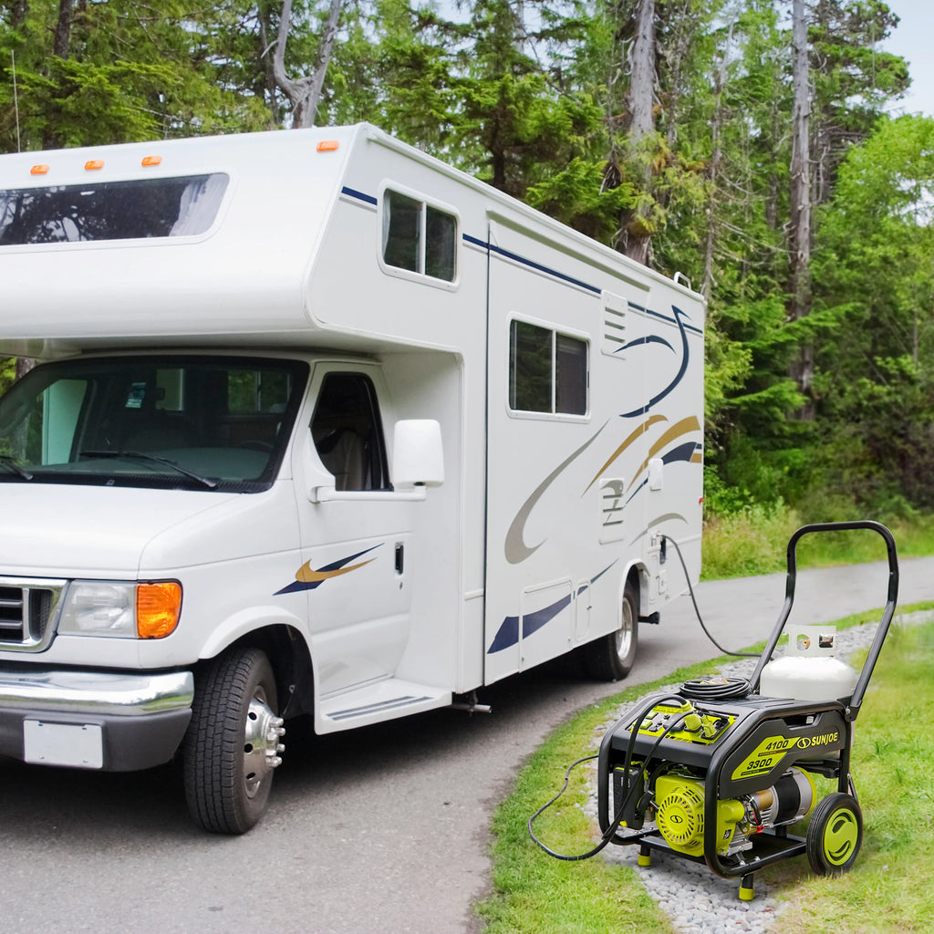 Portable Propane Generator with Cover U164