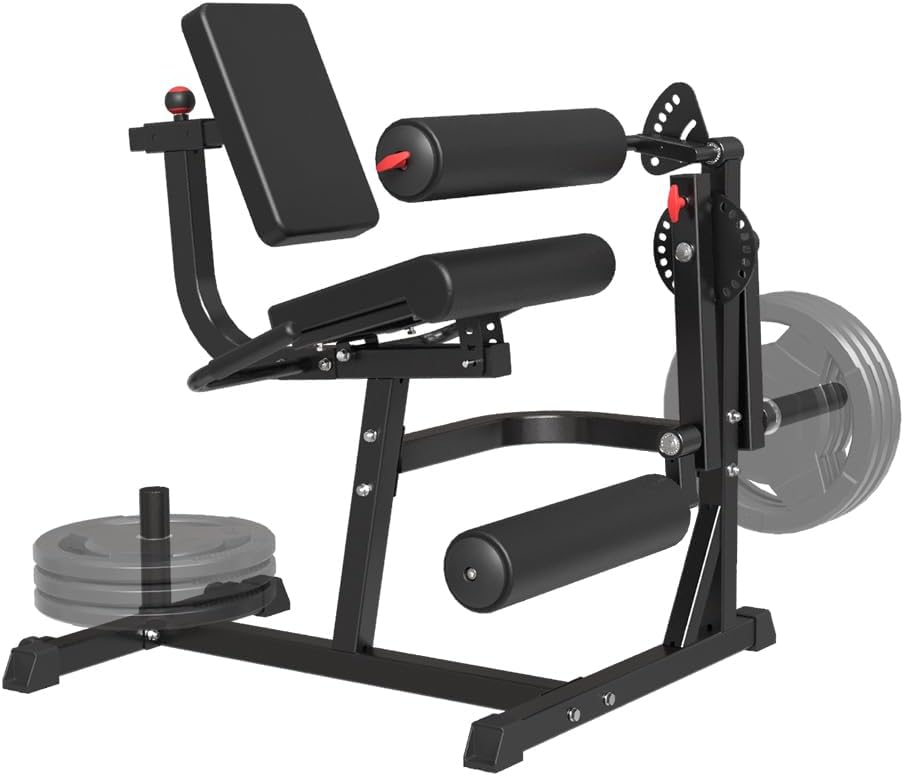 Adjustable Plate Loaded Leg Rotary Extension Machine S37578