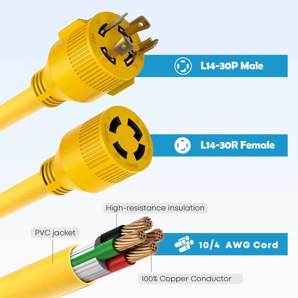 30 Amp 4 Prong Generator Cord R386761
