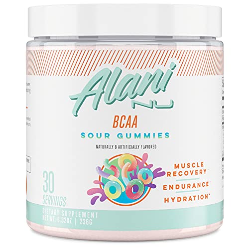 SOUR PEACH RING BCAA Supplement Powder 30 Servings K811816