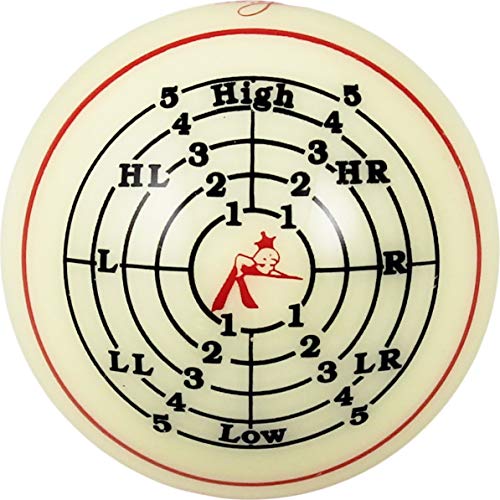 2-1/4" Regulation Size Billiard Pool Ball with Instruction Manual G806