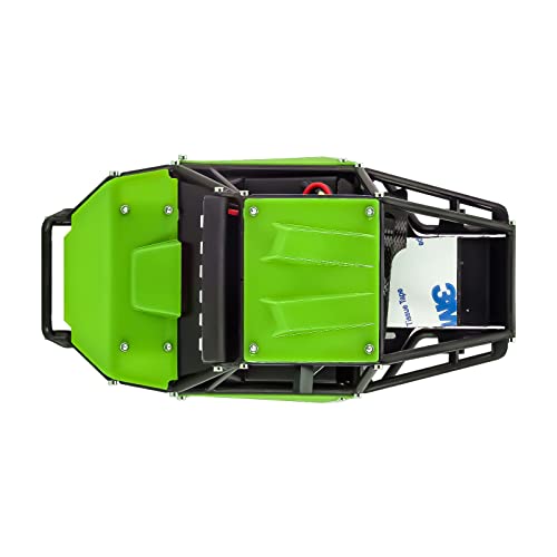 Green Nylon Rock Buggy Body Shell Chassis Kit for 1/24 RC Crawler Car C40447