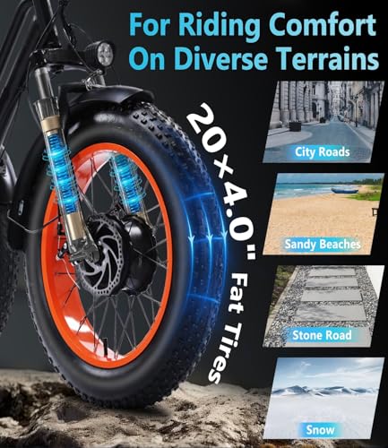 Electric Tricycle with 500W Motor, 20"x4.0" Fat Tire, 48V15Ah Battery R9679