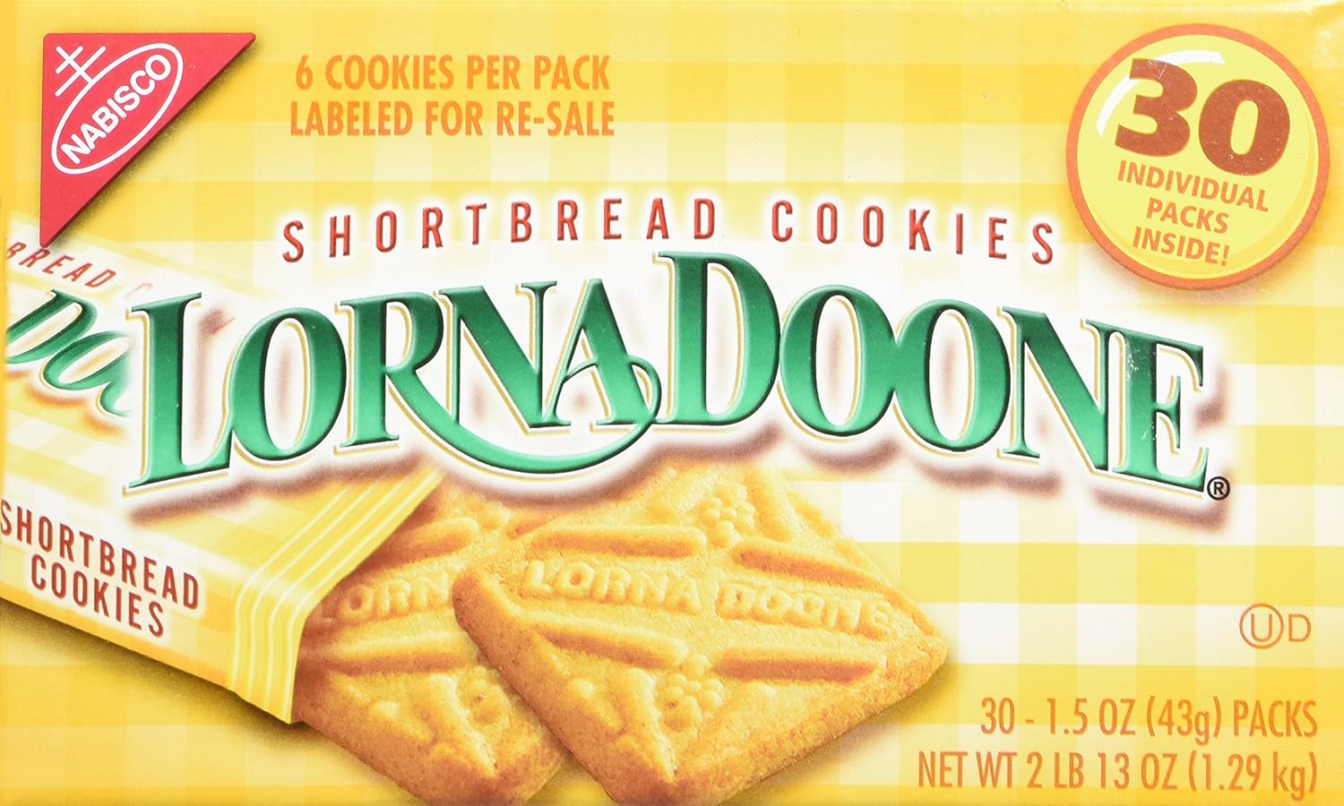 Shortbread Cookies - 30 Count X39702