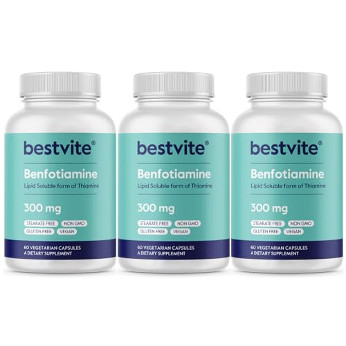 Benfotiamine 300mg 180 Vegetarian Capsules R6170