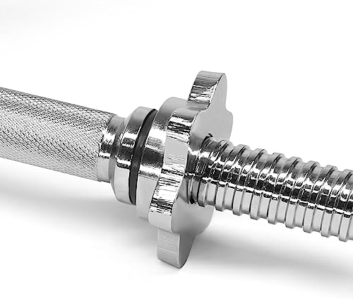 Pair of Threaded Dumbbell Handles J689