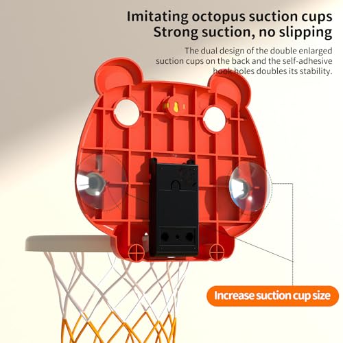 Adjustable Height 2.4-6.5 ft Portable Basketball Hoop I22103