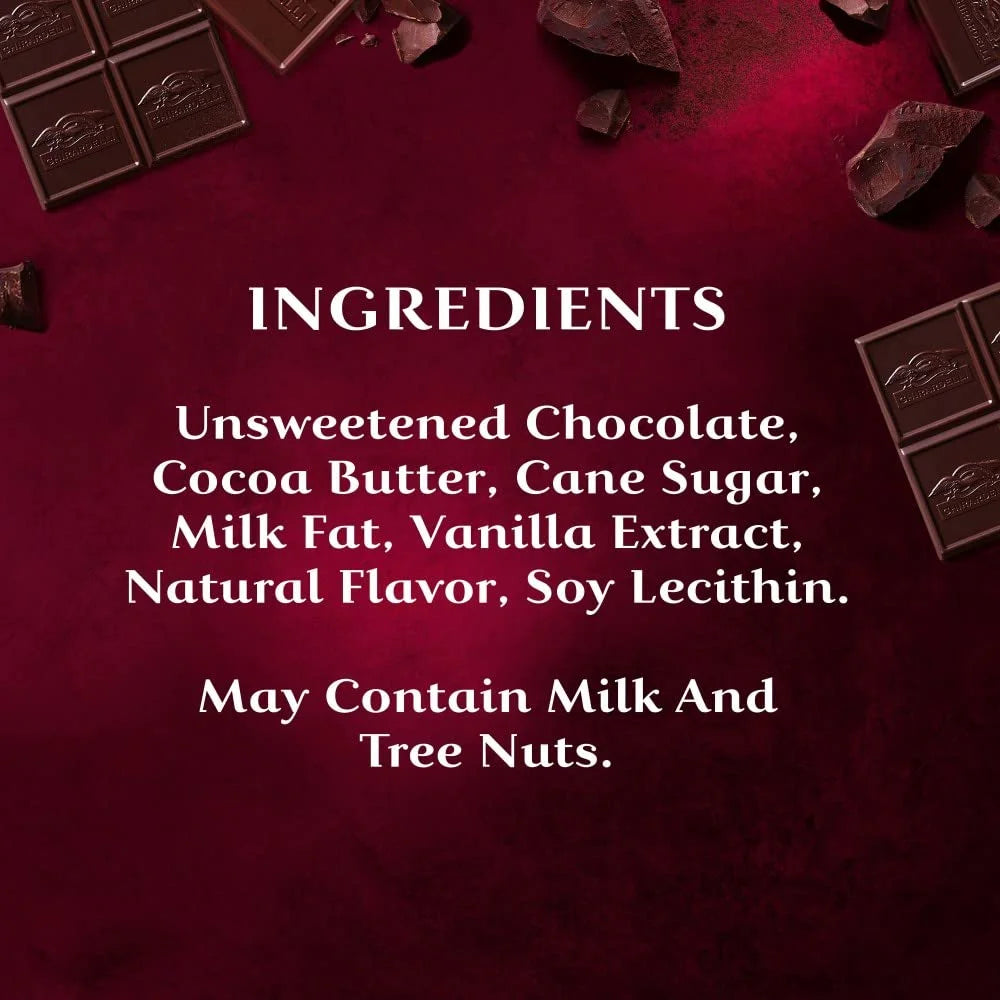 92% Cacao Dark Chocolate Bar, 3.17 Oz (Pack Of 12) Y1051