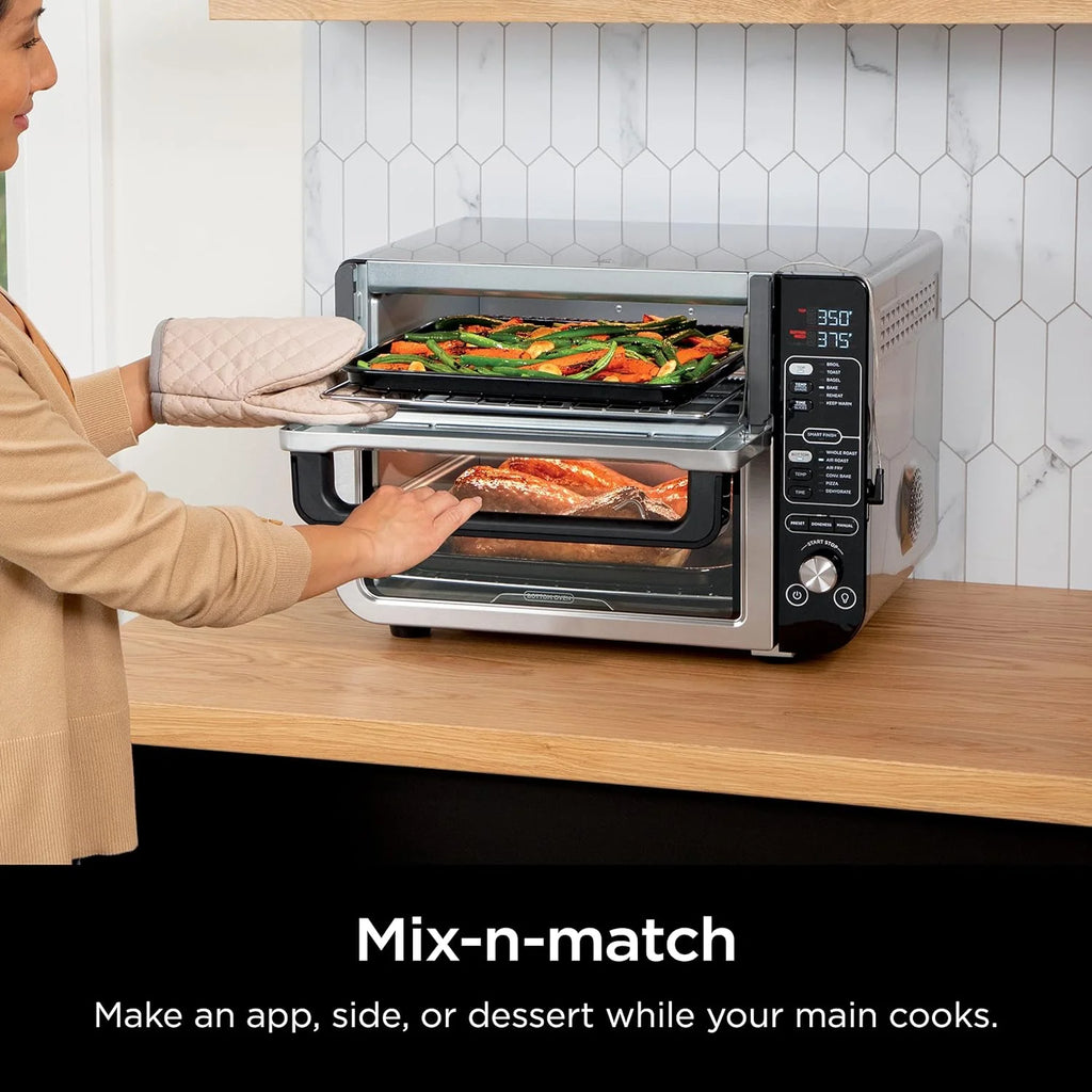 Stainless Steel Double Oven with Air Fry Y742