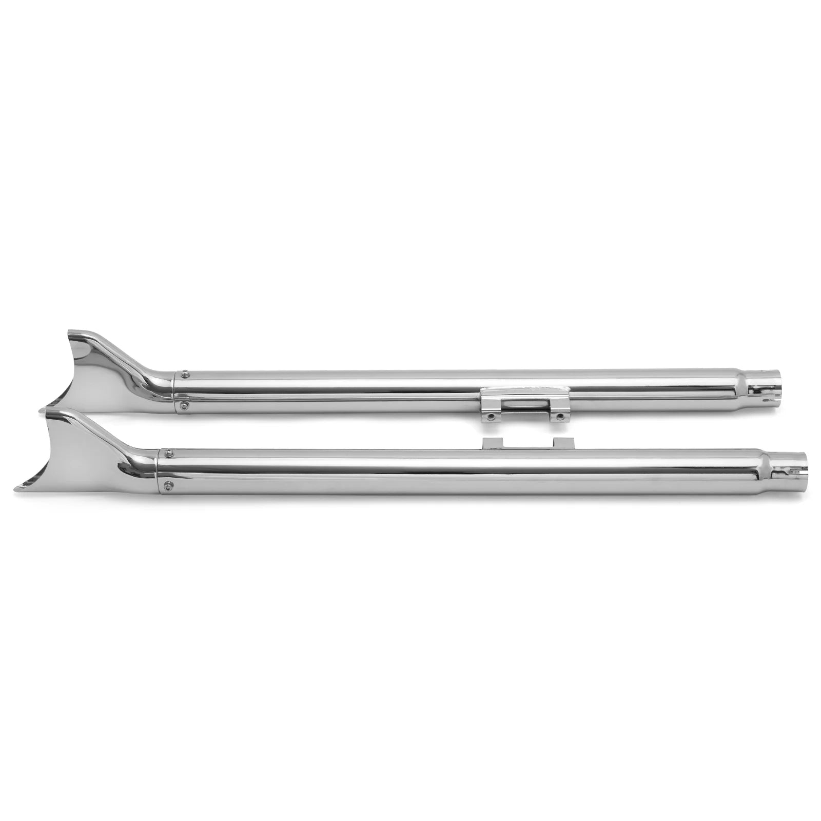 36" Slip on Fishtail Mufflers Exhaust Pipes G13243