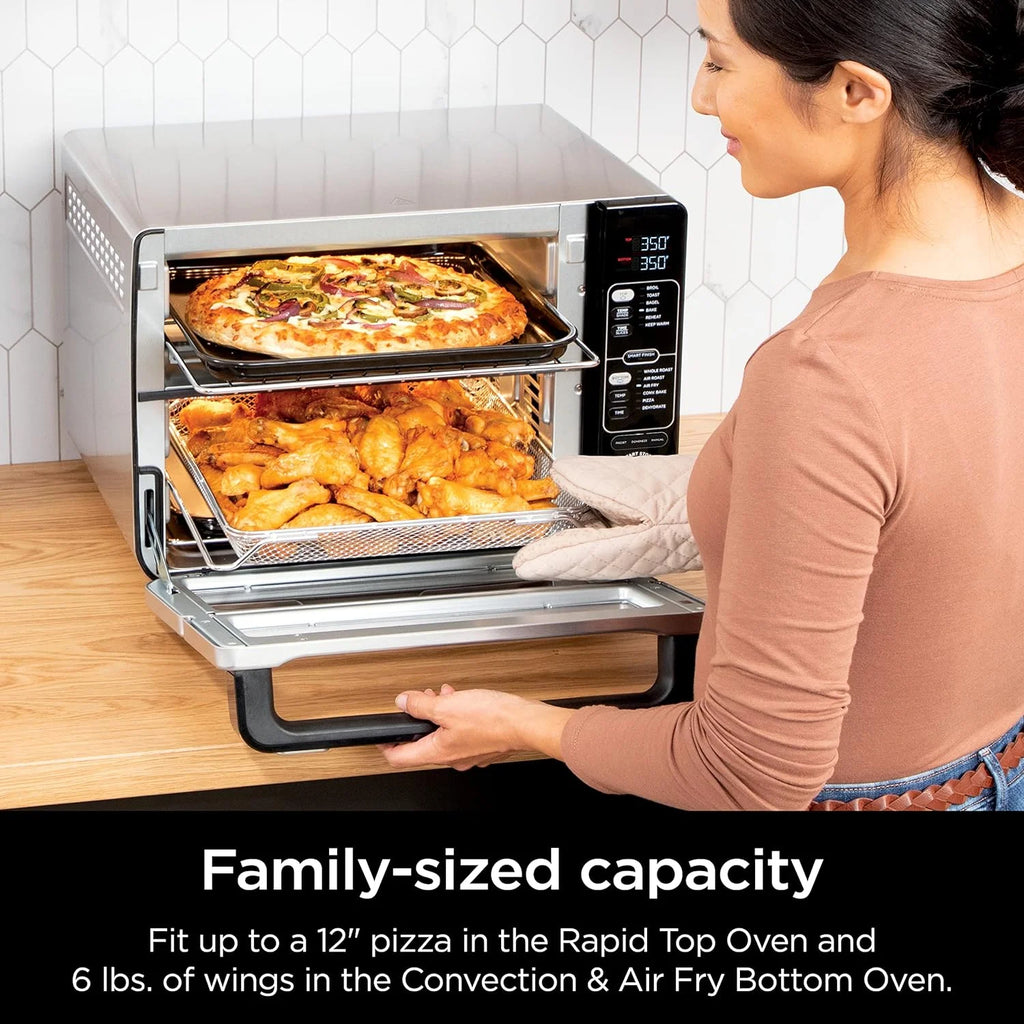 Stainless Steel Double Oven with Air Fry Y742