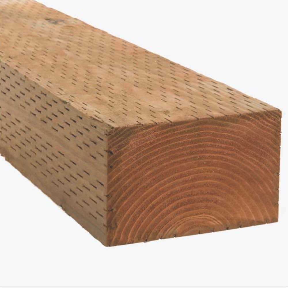 4-in x 6-in Hem Fir Ground Contact Pressure Treated Lumber N726992