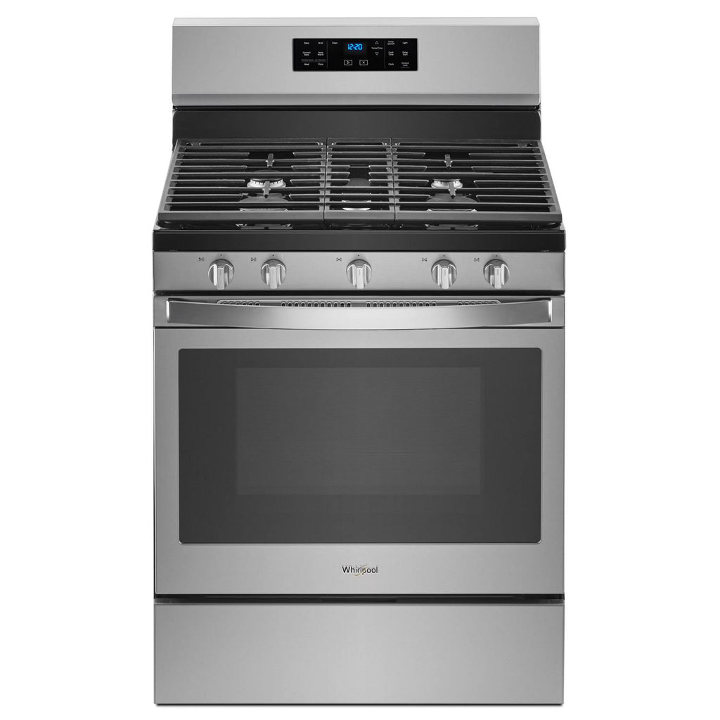 Stainless Steel Freestanding Gas Range 5 cu ft I599575