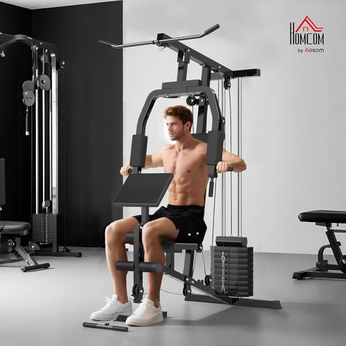 99Lbs Weight Stack Home Gym System Z67161