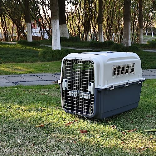 Plastic Airline Approved Travel Dog Crate, Medium E385181