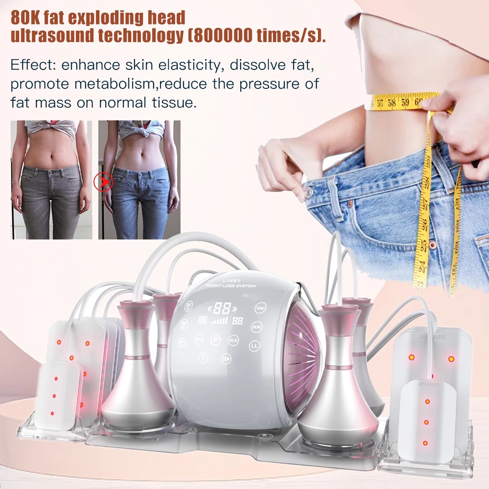 80K RF Radio Frequency Body Slimming Skin Lifting Beauty Machine N56901