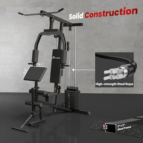 99Lbs Weight Stack Home Gym System Z67161