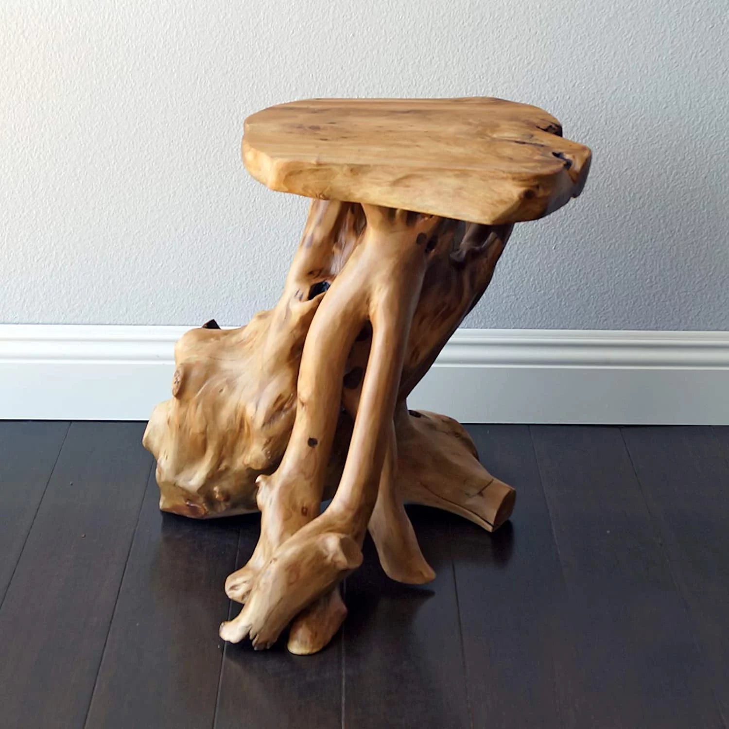 Tree Stump Side Table, 19" Tall W523842