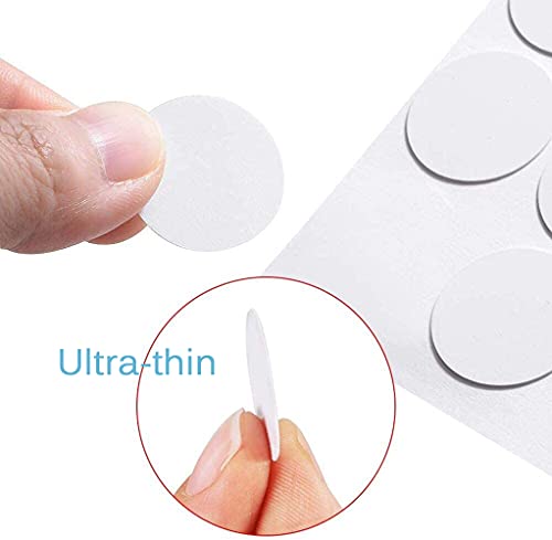 Self-Adhesive Screw Hole Stickers White (21mm) K608011