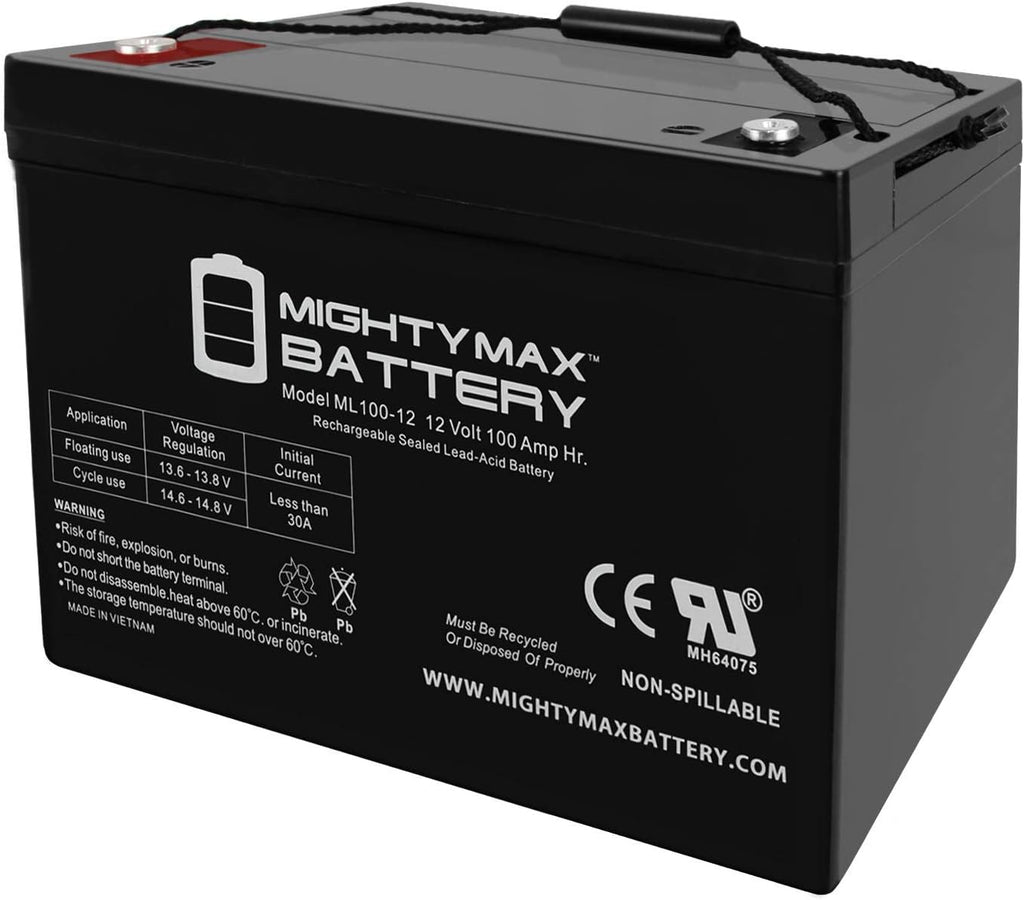 12V 100AH DEEP Cycle VRLA Battery S8098